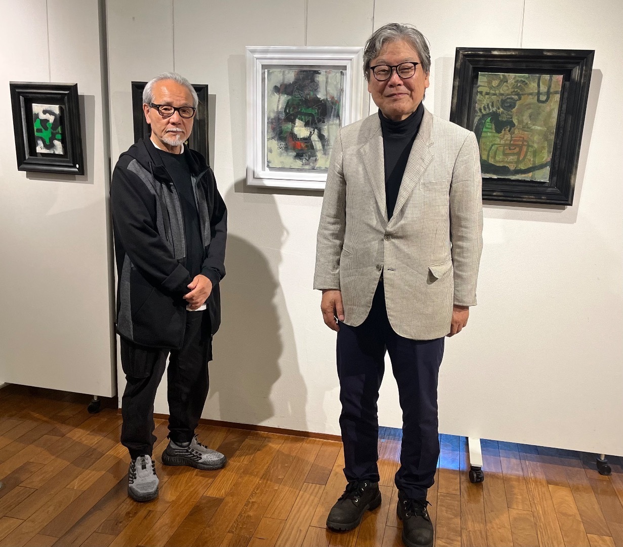 井上成三個展: 中西繁アート・トーク
